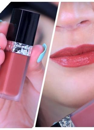 Рідка помада dior rouge forever liquid # 200