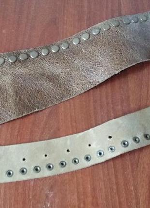 Шкіряний ремінь vila clothes (натуральна шкіра)