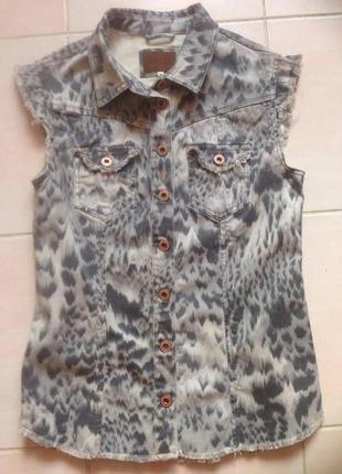 Классная джинсовая жилетка river island