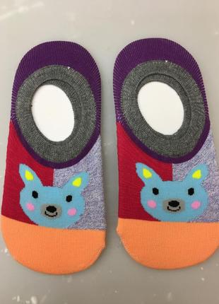 Не скользящие носочки - следочки,  2-4 года