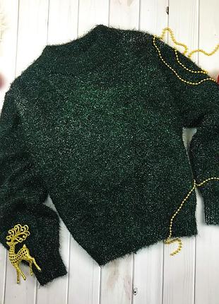 Нереально классный изумрудный свитер h&amp;m