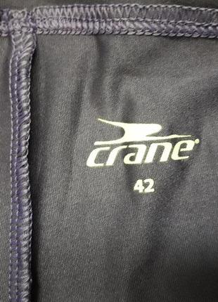 Фирменные спортивные леггинсы бриджи crane5 фото