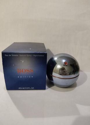 Boss hugo boss edition  чоловіча туалетна вода 40 мл,вінтаж