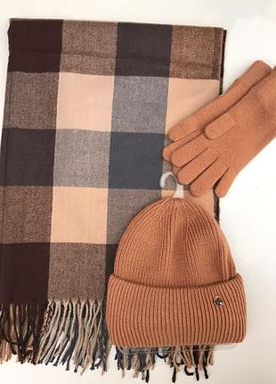 🤎❄️теплий зимовий кашеміровий шарф/палантин🤎❄️