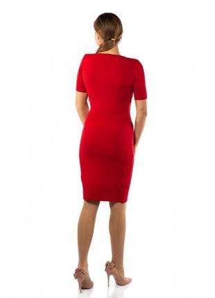 Классическое красное платье от leo guy т2 или 463 фото