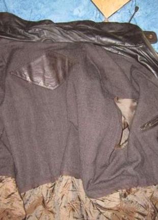 Утеплённая кожаная мужская куртка c.a.n.d.a., c&a. лот 3353 фото