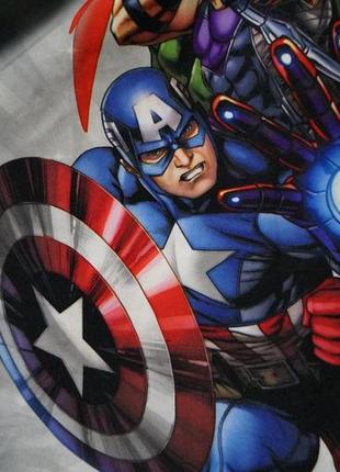 Пляжные шорты с принтом супергероев (marvel comics) 5