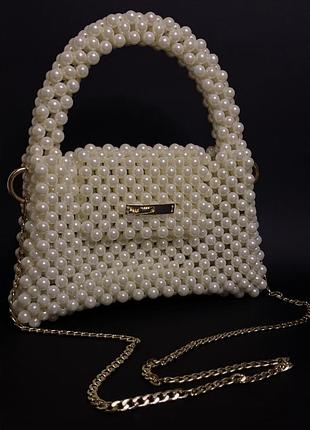 Сумочка з намистин