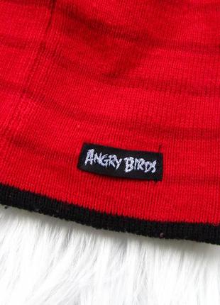 Стильна тепла шапка angry birds3 фото