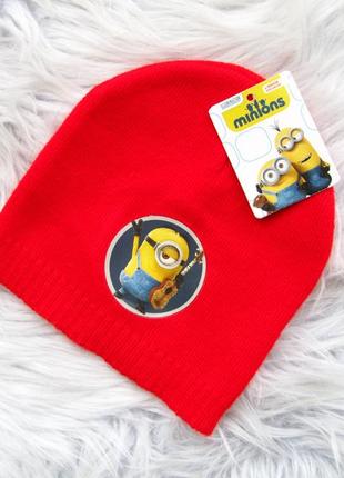 Стильная шапка minions1 фото