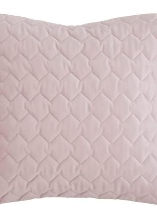 Наволочка декоративная бархатная antilo naroa rose 50х70 см розовая1 фото