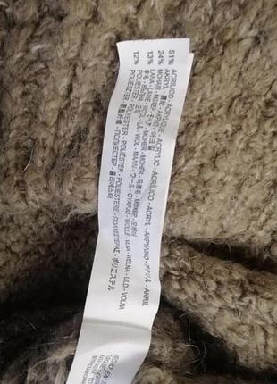 Мохеровый свитер zara мохер альпака шерсть 3