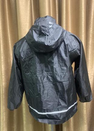 Демисезонная куртка ветровка resultclothing  на флисе 9-10 лет4 фото