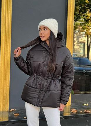 Жіноча зимова куртка5 фото