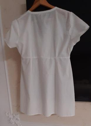 Блузка (туника) с маленькими рукавами.2 фото