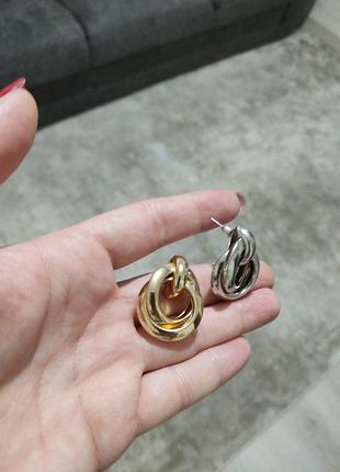 Серьгі zara