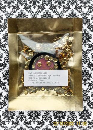 Тіні для повік pat mcgrath labs eyedols eye shadow crimson fire 1.1 м