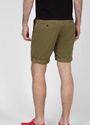 Tommy jeans мужские зеленые шорты tjm essential chino6 фото