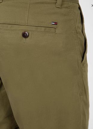 Tommy jeans мужские зеленые шорты tjm essential chino7 фото