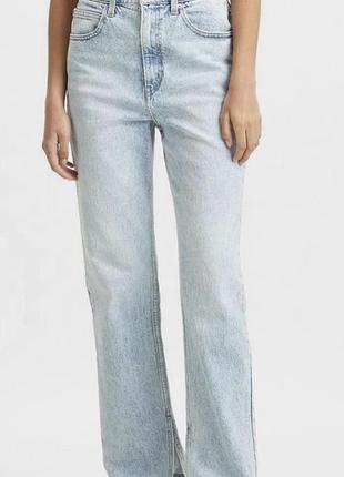Levi’s женские голубые джинсы '70s high slim straight