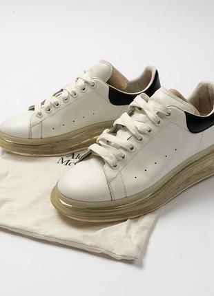 Alexander mcqueen transparent sole oversized sneakers чоловічі кросівки