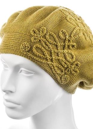 Берет шерстяной atrics wh611 ива