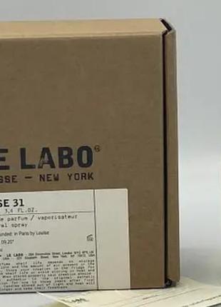 Le labo rose 31 парфюмированная вода тестер