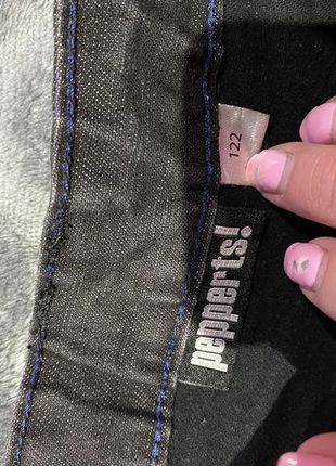 #уникальные вещи#детские джинсы унисекс с утеплителем2 фото