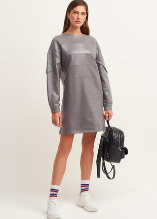 Стильна сукня, імітація шкіри, р. s, oxxo, туреччина