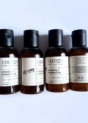 Нішевий шампунь le labo edition shampoo 40 мл1 фото