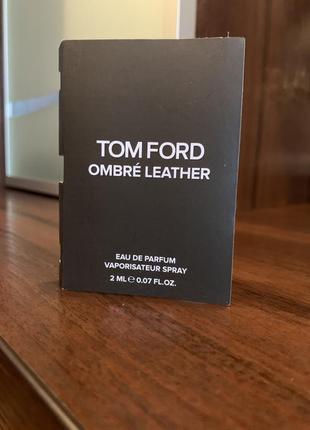 Ombre leather parfum tom ford1 фото