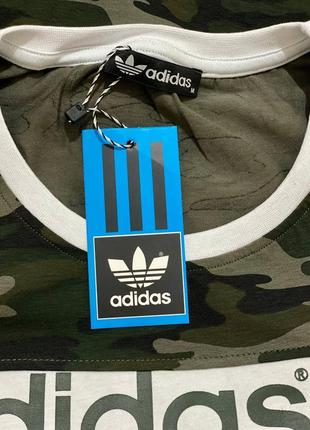 Женская футболка adidas камуфляж 150274 фото