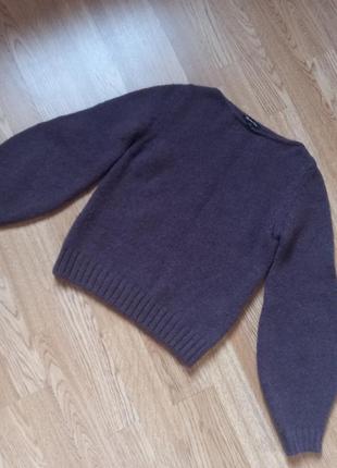 Massimo dutti xs  светр 28% альпака 💜💜