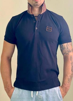 Мужская футболка boss чёрная 15045