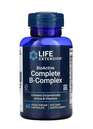 Bioactive b-complex, комплекс вітамінів групи b, 60 капсул