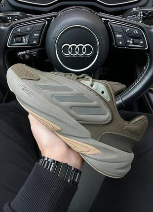 Популярные мужские кроссовки adidas ozelia цвета хаки🆕 адидас озелия