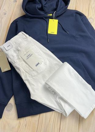 Ідеальні  білі джинси скіні high waist jjxx2 фото