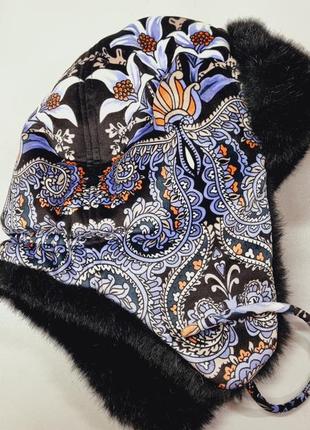 Женская шапка ушанка
