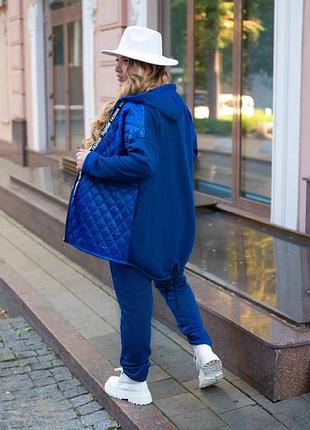 Стильний жіночий костюм куртка і штани 4 кольори3 фото