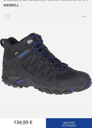 Ботинки кроссовки merrell gore tex мерел меррел гор текс2 фото