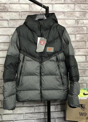 Мужской зимний теплый пуховик sandro amp storm-fit