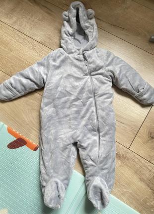 Теплий комбінезон для малюка inextenso тедді