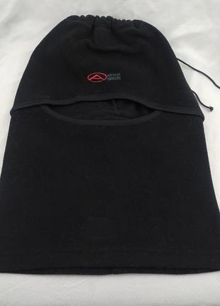 Теплая флисовая мужская балаклава снуд на шею 2 в 1 tcm active sports outdoor hh berghaus tnf оригинал