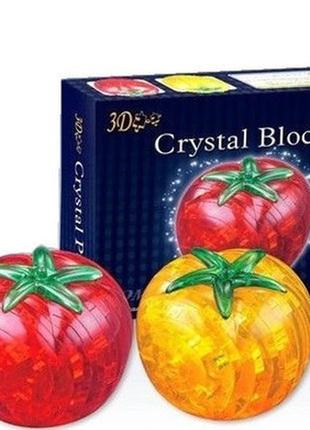 3d конструктор головоломка пазли «crystal blocks» настольная игра логика