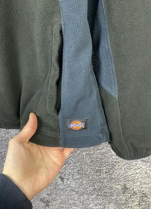 Мужская крутая оригинальная флисовая кофта dickies размер м5 фото