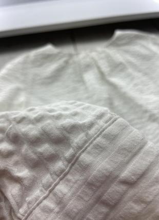 Белая блузочка с открытой спиной, рубашка на завязках белая базовая открытая спинка3 фото