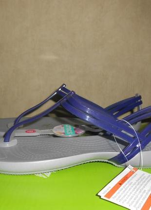 Сандалии crocs strap jelly р. w6-24см. оригинал2 фото