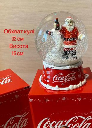 Снежный шар coca-cola5 фото