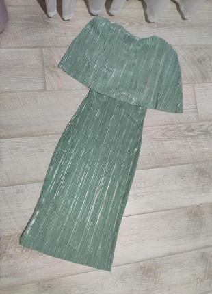 Святкова сукня в плісіровку р. s-m-l5 фото