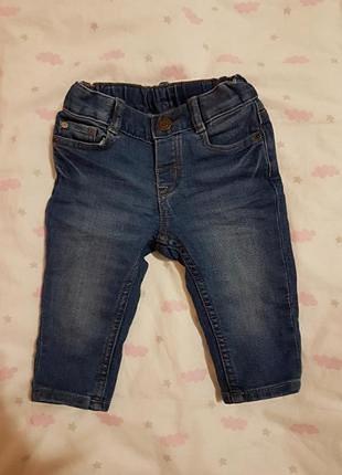 Джинси штани джинсики 6-9месяцев від h&m